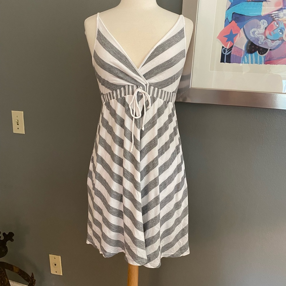 Splendid Cotton Striped Dress Size Medium